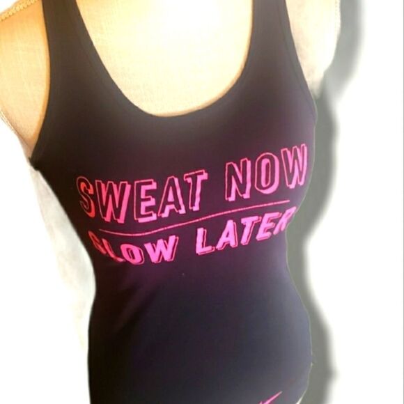 NIKE Racerback Graphic Tank Size XS - Picture 1 of 3